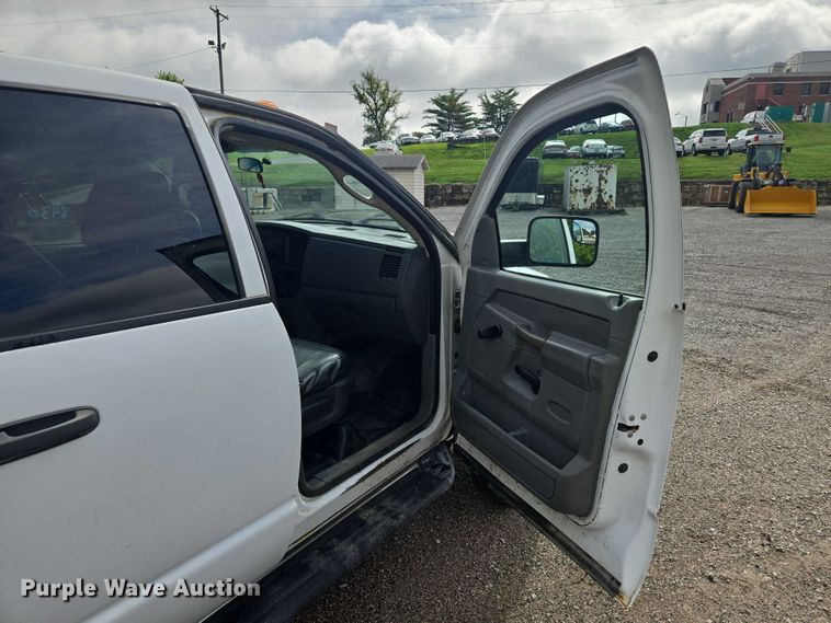 image for item EF1681 2010 Dodge Ram 5500 Crew Cab dump flatbed truck