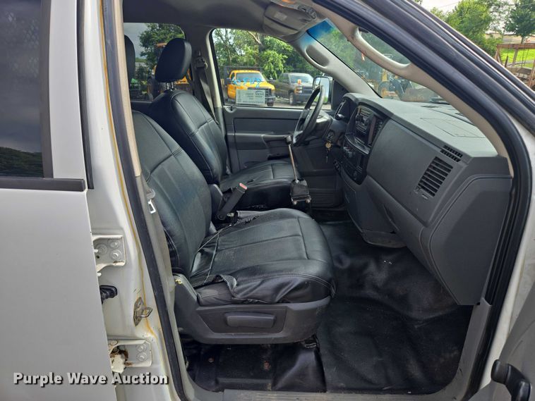 image for item EF1681 2010 Dodge Ram 5500 Crew Cab dump flatbed truck