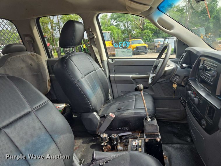 image for item EF1681 2010 Dodge Ram 5500 Crew Cab dump flatbed truck