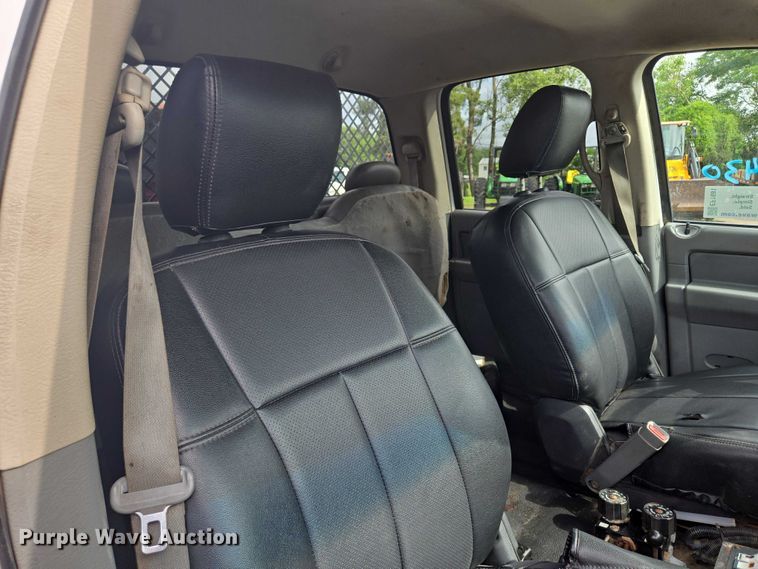 image for item EF1681 2010 Dodge Ram 5500 Crew Cab dump flatbed truck