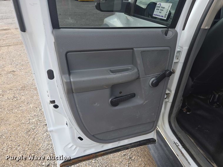 image for item EF1681 2010 Dodge Ram 5500 Crew Cab dump flatbed truck