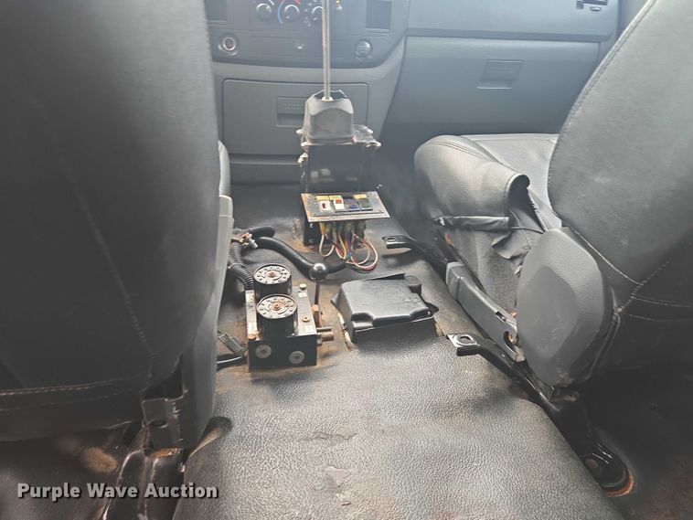 image for item EF1681 2010 Dodge Ram 5500 Crew Cab dump flatbed truck