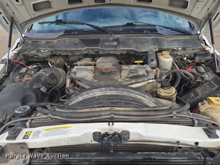 image for item EF1681 2010 Dodge Ram 5500 Crew Cab dump flatbed truck