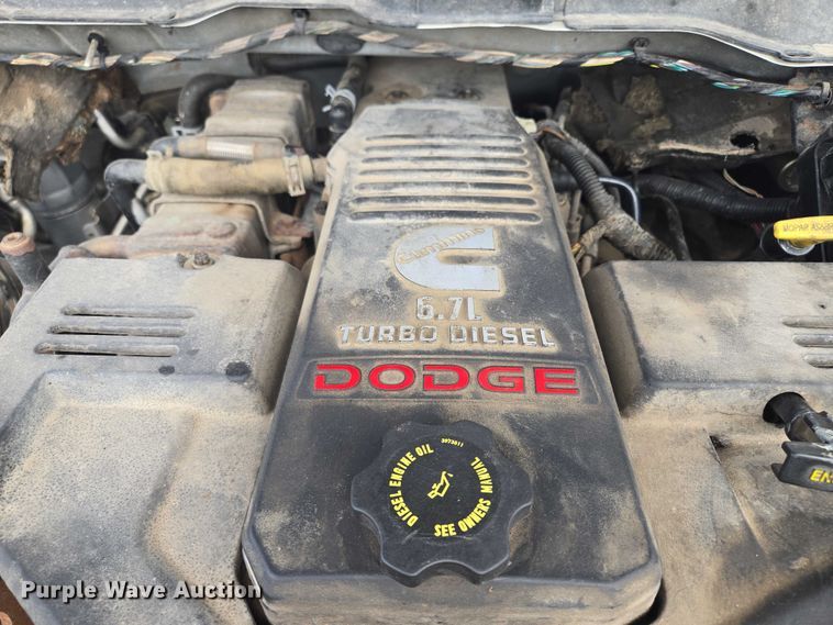 image for item EF1681 2010 Dodge Ram 5500 Crew Cab dump flatbed truck