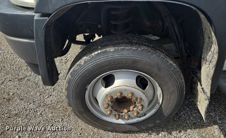 image for item EF1681 2010 Dodge Ram 5500 Crew Cab dump flatbed truck