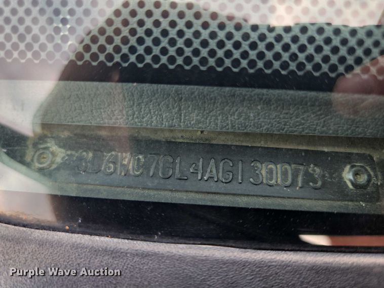 image for item EF1681 2010 Dodge Ram 5500 Crew Cab dump flatbed truck