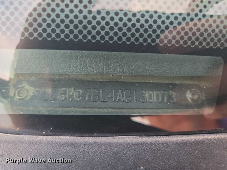 image for item EF1681 2010 Dodge Ram 5500 Crew Cab dump flatbed truck