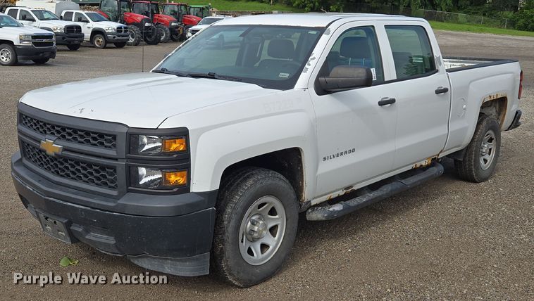 image for item EF1684 2014 Chevrolet Silverado 1500 Crew Cab pickup truck