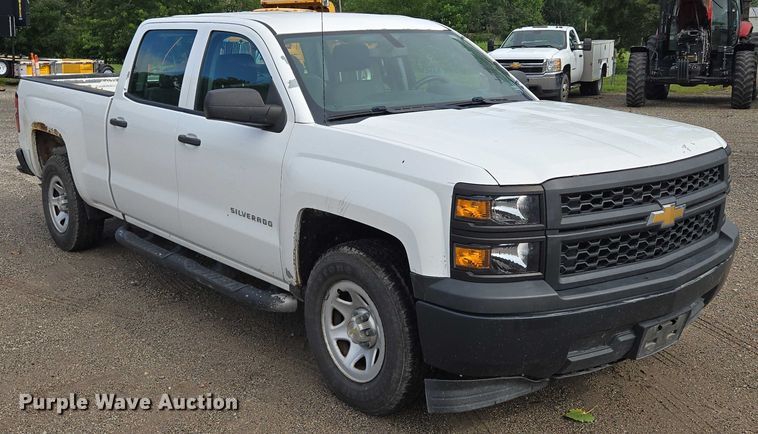 image for item EF1684 2014 Chevrolet Silverado 1500 Crew Cab pickup truck