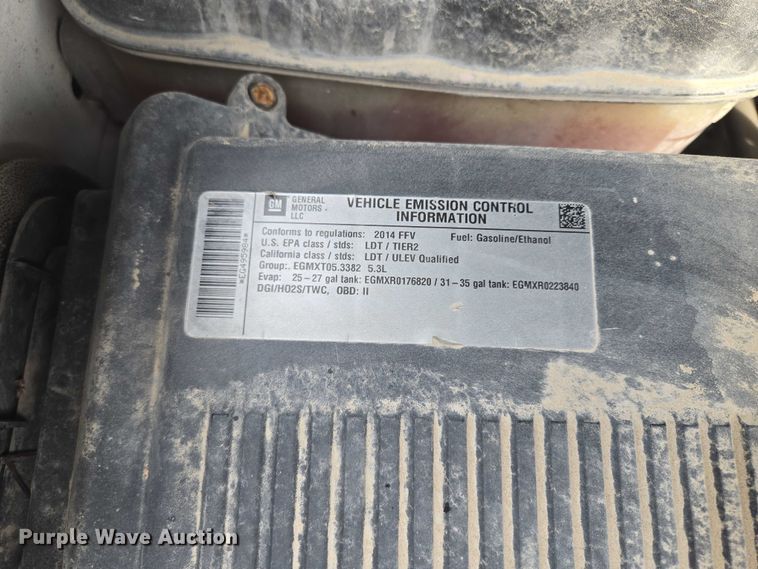 image for item EF1684 2014 Chevrolet Silverado 1500 Crew Cab pickup truck