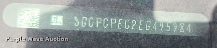 image for item EF1684 2014 Chevrolet Silverado 1500 Crew Cab pickup truck