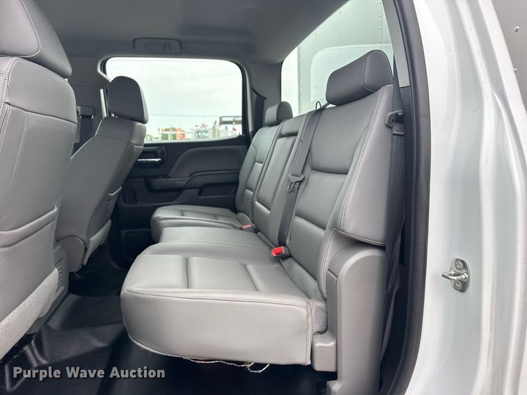 image for item EG5793 2021 Chevrolet Silverado 5500HD Crew Cab box truck