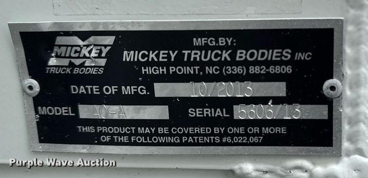 image for item EG5912 2014 International Terrastar box truck