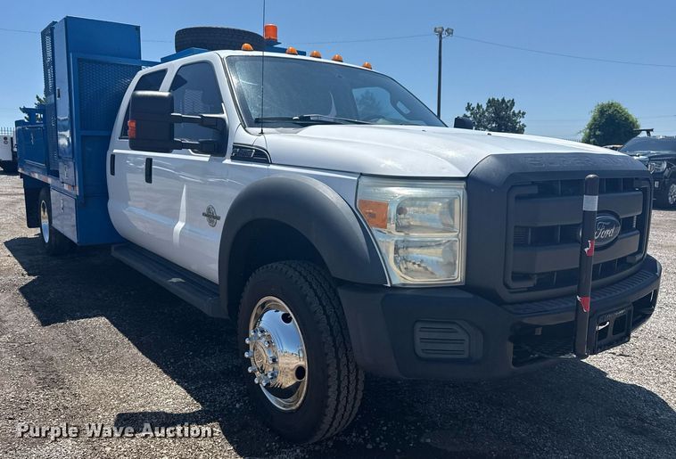 image for item EG5936 2014 Ford F450 Super Duty  Crew Cab utility / service truck