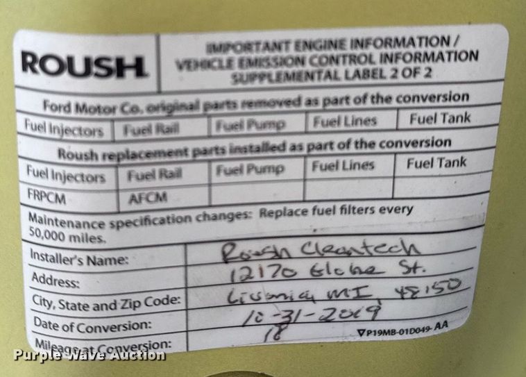 image for item EG5940 2019 Ford F550 Super Duty refrigerated truck