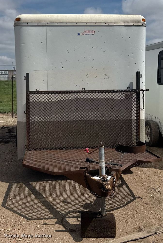 image for item EG6615 2009 Pace JT714TA2 enclosed cargo trailer