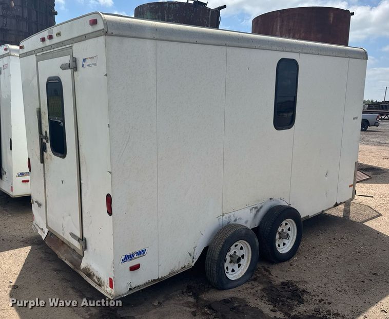 image for item EG6615 2009 Pace JT714TA2 enclosed cargo trailer