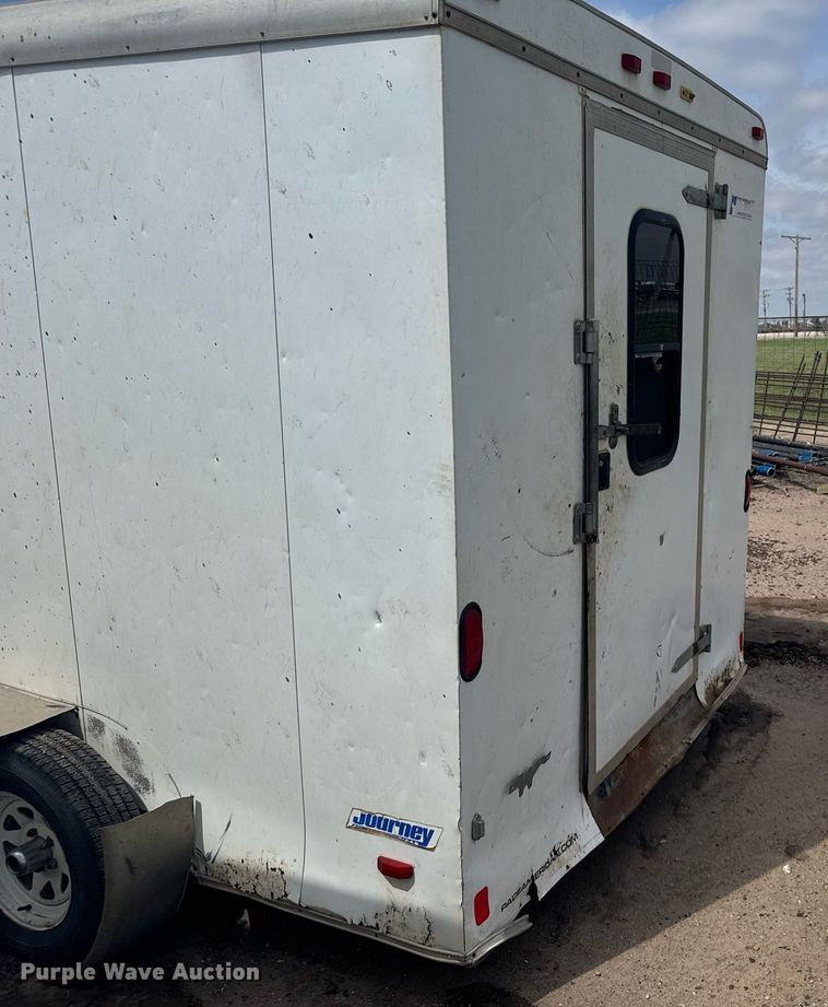 image for item EG6615 2009 Pace JT714TA2 enclosed cargo trailer