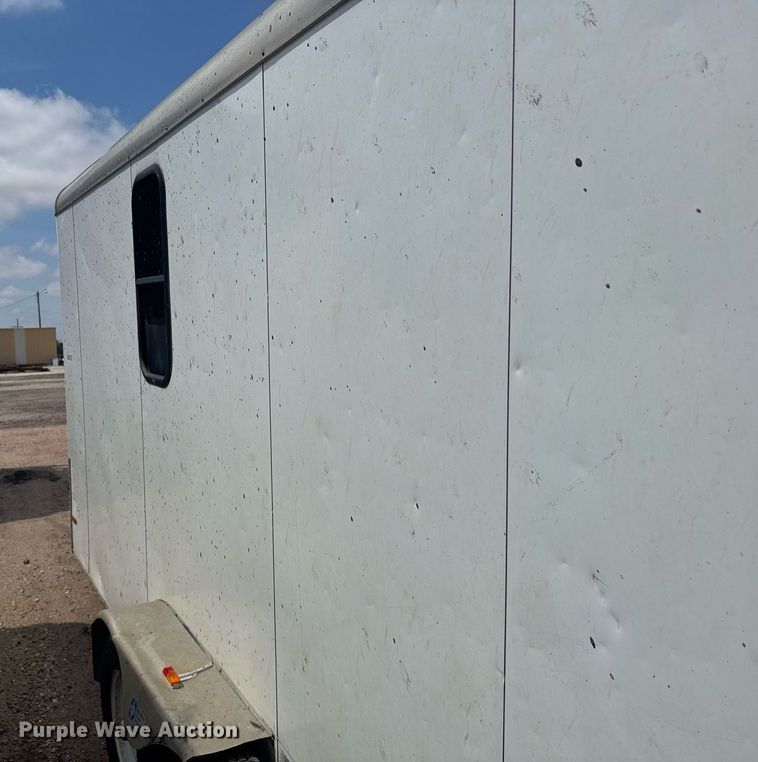 image for item EG6615 2009 Pace JT714TA2 enclosed cargo trailer