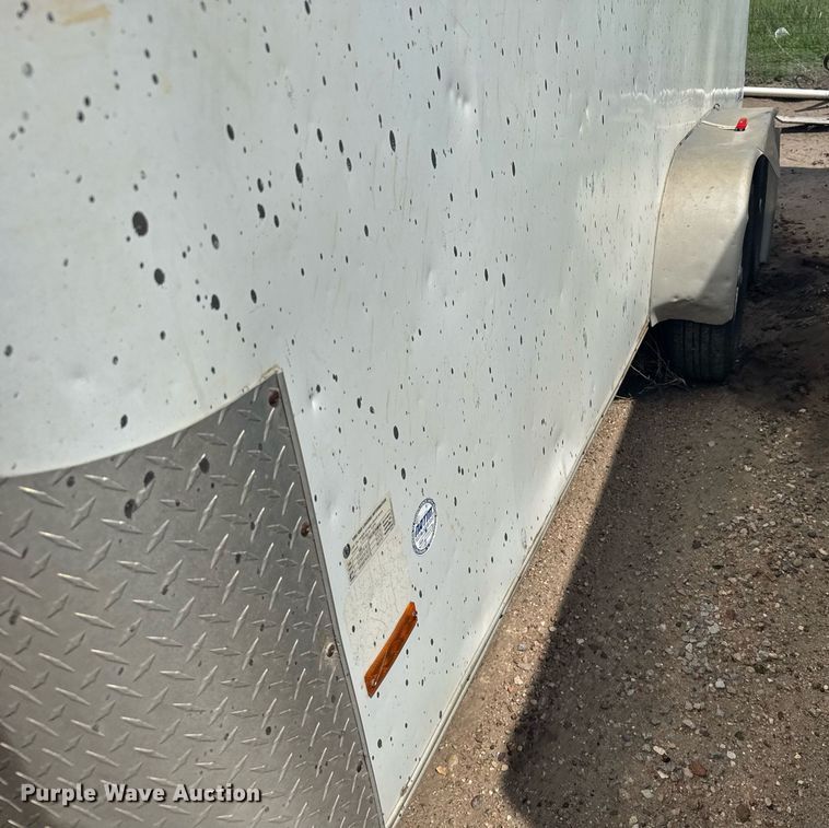 image for item EG6615 2009 Pace JT714TA2 enclosed cargo trailer