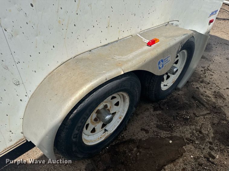 image for item EG6615 2009 Pace JT714TA2 enclosed cargo trailer