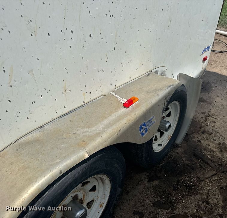 image for item EG6615 2009 Pace JT714TA2 enclosed cargo trailer