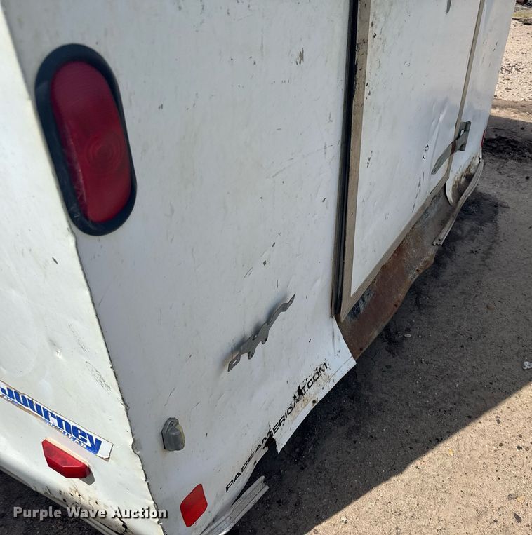 image for item EG6615 2009 Pace JT714TA2 enclosed cargo trailer