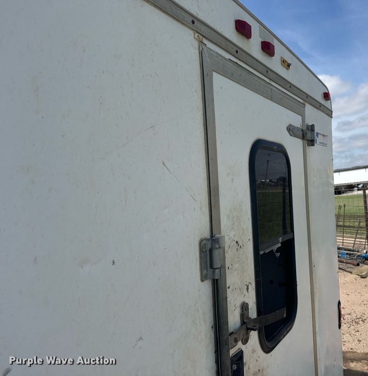 image for item EG6615 2009 Pace JT714TA2 enclosed cargo trailer