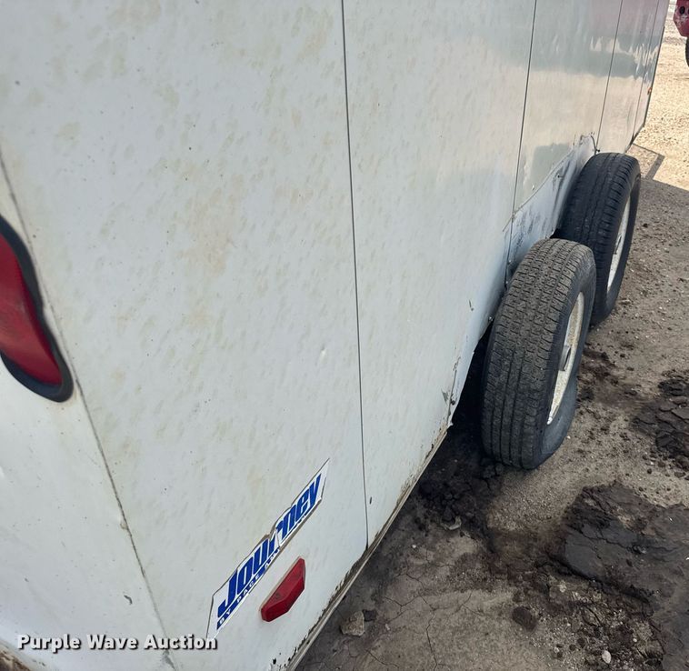 image for item EG6615 2009 Pace JT714TA2 enclosed cargo trailer