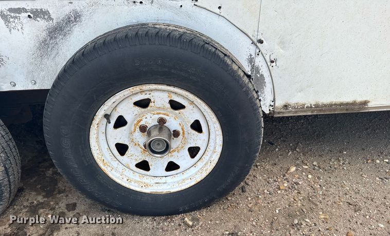 image for item EG6615 2009 Pace JT714TA2 enclosed cargo trailer