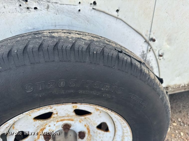 image for item EG6615 2009 Pace JT714TA2 enclosed cargo trailer