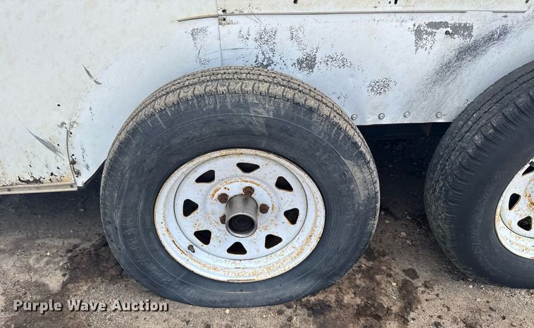 image for item EG6615 2009 Pace JT714TA2 enclosed cargo trailer