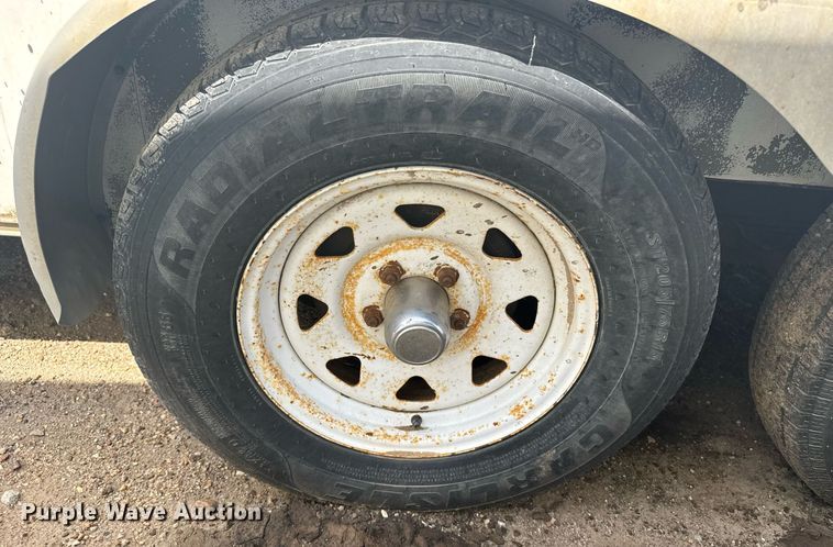 image for item EG6615 2009 Pace JT714TA2 enclosed cargo trailer