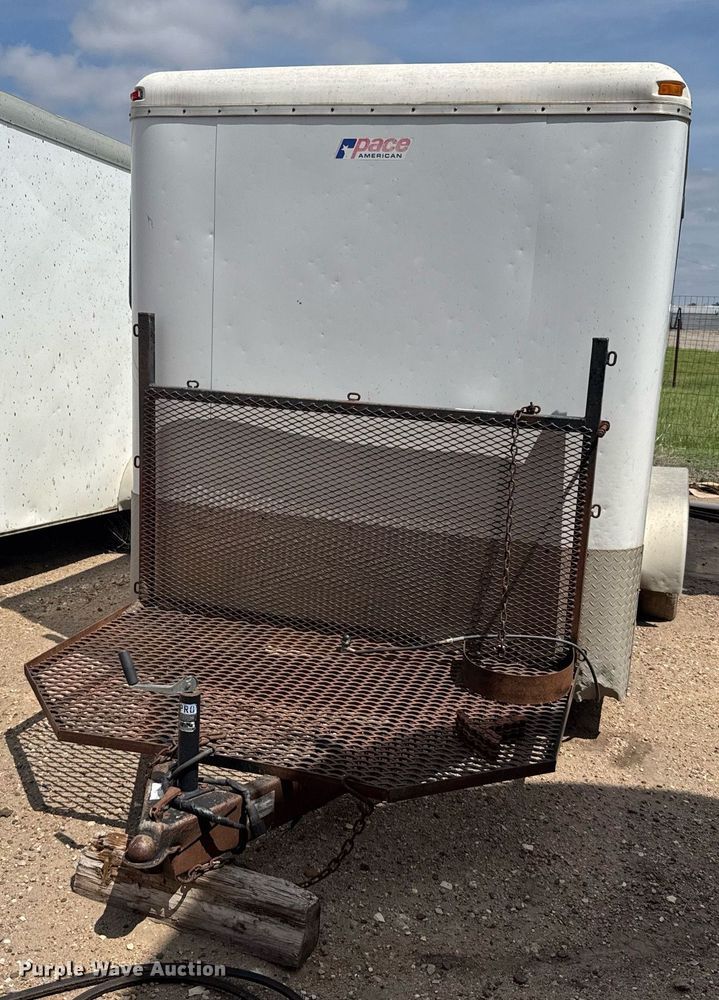 image for item EG6616 2009 Pace 17ZUP14209X064330 enclosed cargo trailer