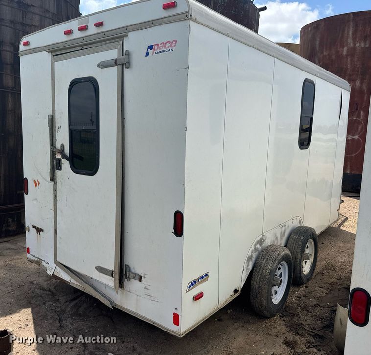 image for item EG6616 2009 Pace 17ZUP14209X064330 enclosed cargo trailer