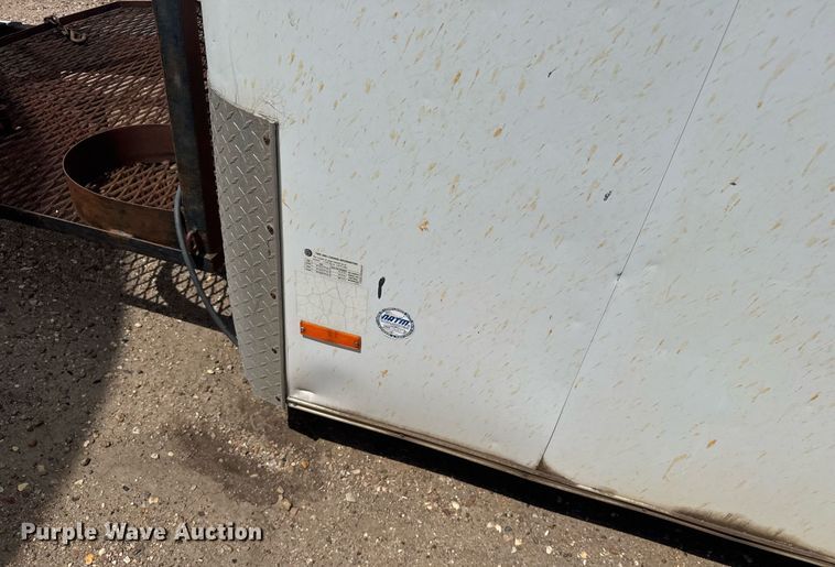 image for item EG6616 2009 Pace 17ZUP14209X064330 enclosed cargo trailer