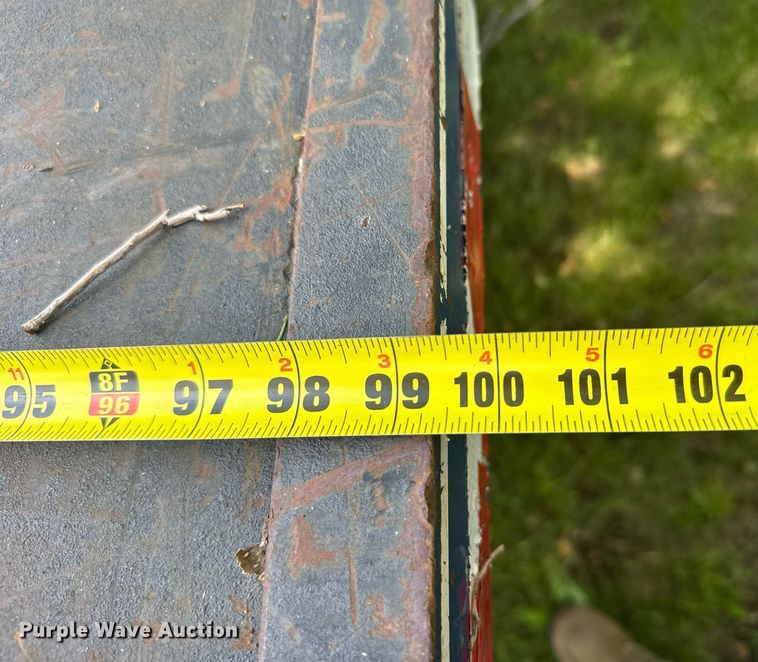 image for item EG6652 1998 Shop built flatbed trailer