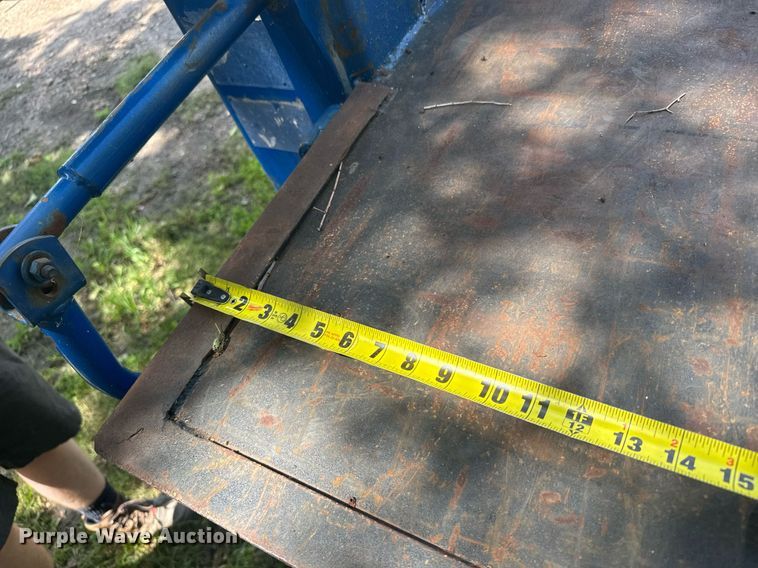 image for item EG6652 1998 Shop built flatbed trailer