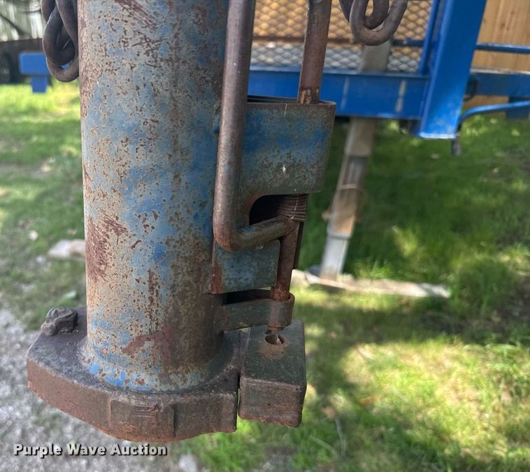 image for item EG6652 1998 Shop built flatbed trailer