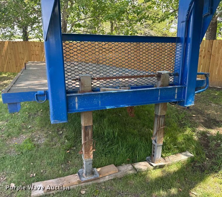 image for item EG6652 1998 Shop built flatbed trailer