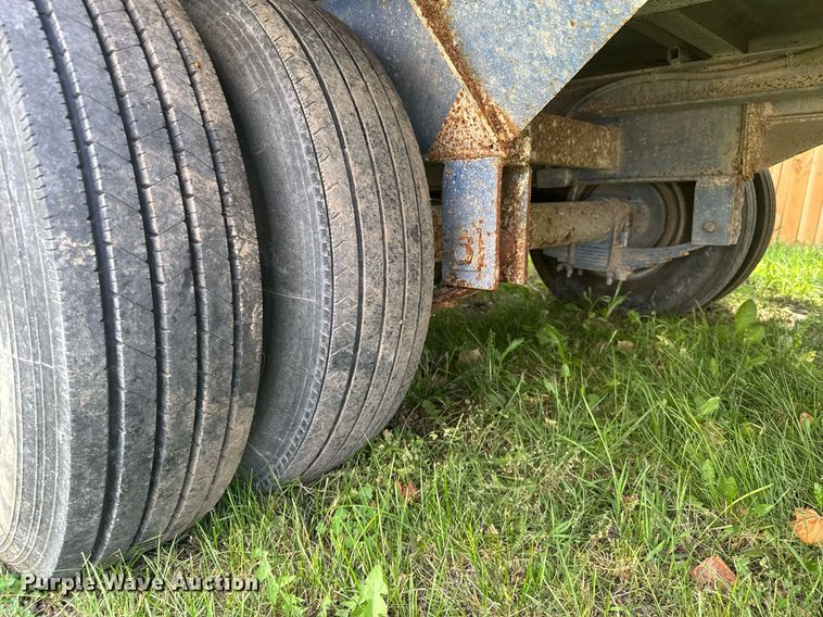 image for item EG6652 1998 Shop built flatbed trailer