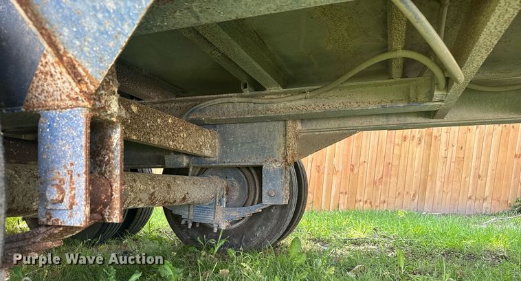 image for item EG6652 1998 Shop built flatbed trailer