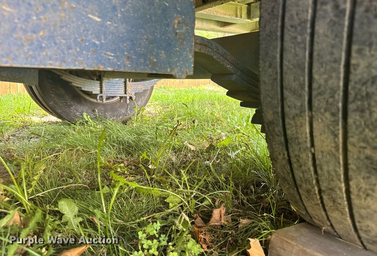 image for item EG6652 1998 Shop built flatbed trailer