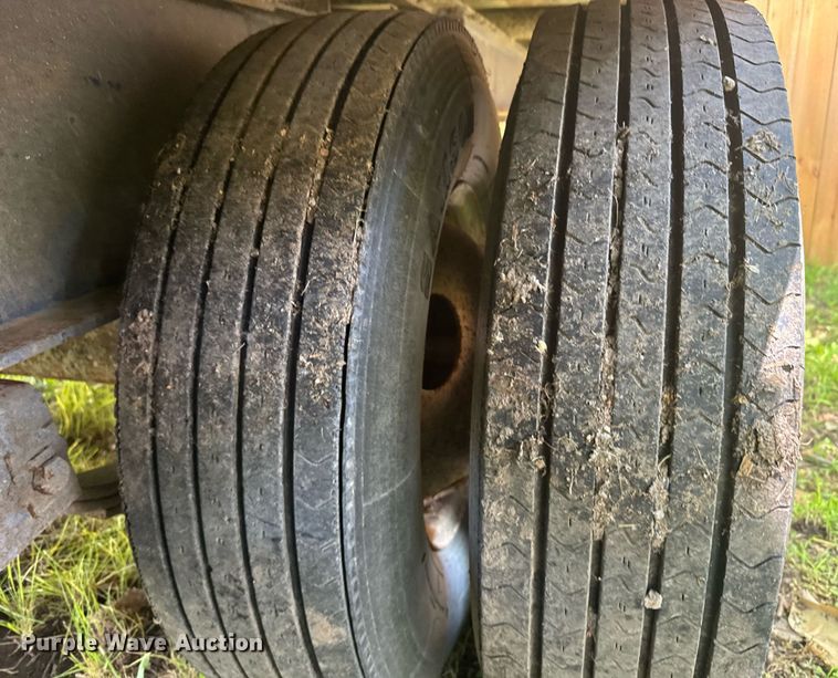 image for item EG6652 1998 Shop built flatbed trailer