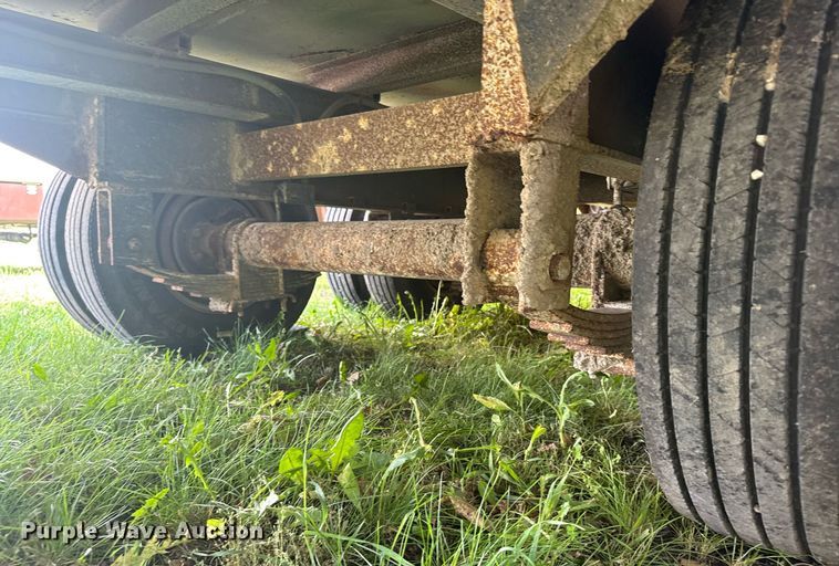 image for item EG6652 1998 Shop built flatbed trailer