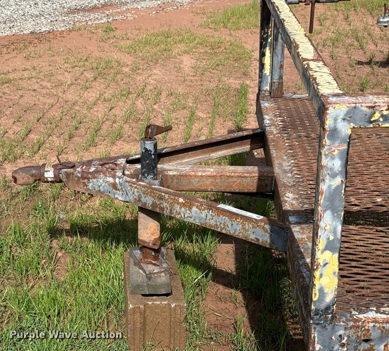 image for item EG8114 Shop built utility trailer