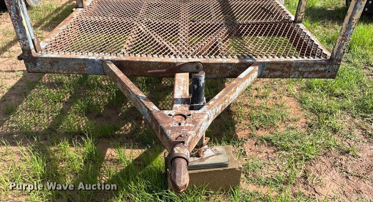 image for item EG8114 Shop built utility trailer