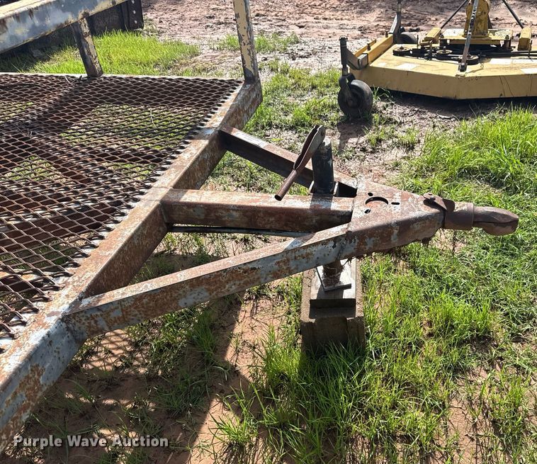 image for item EG8114 Shop built utility trailer