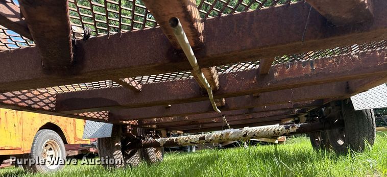 image for item EG8114 Shop built utility trailer