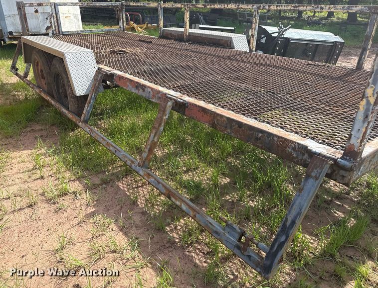 image for item EG8114 Shop built utility trailer